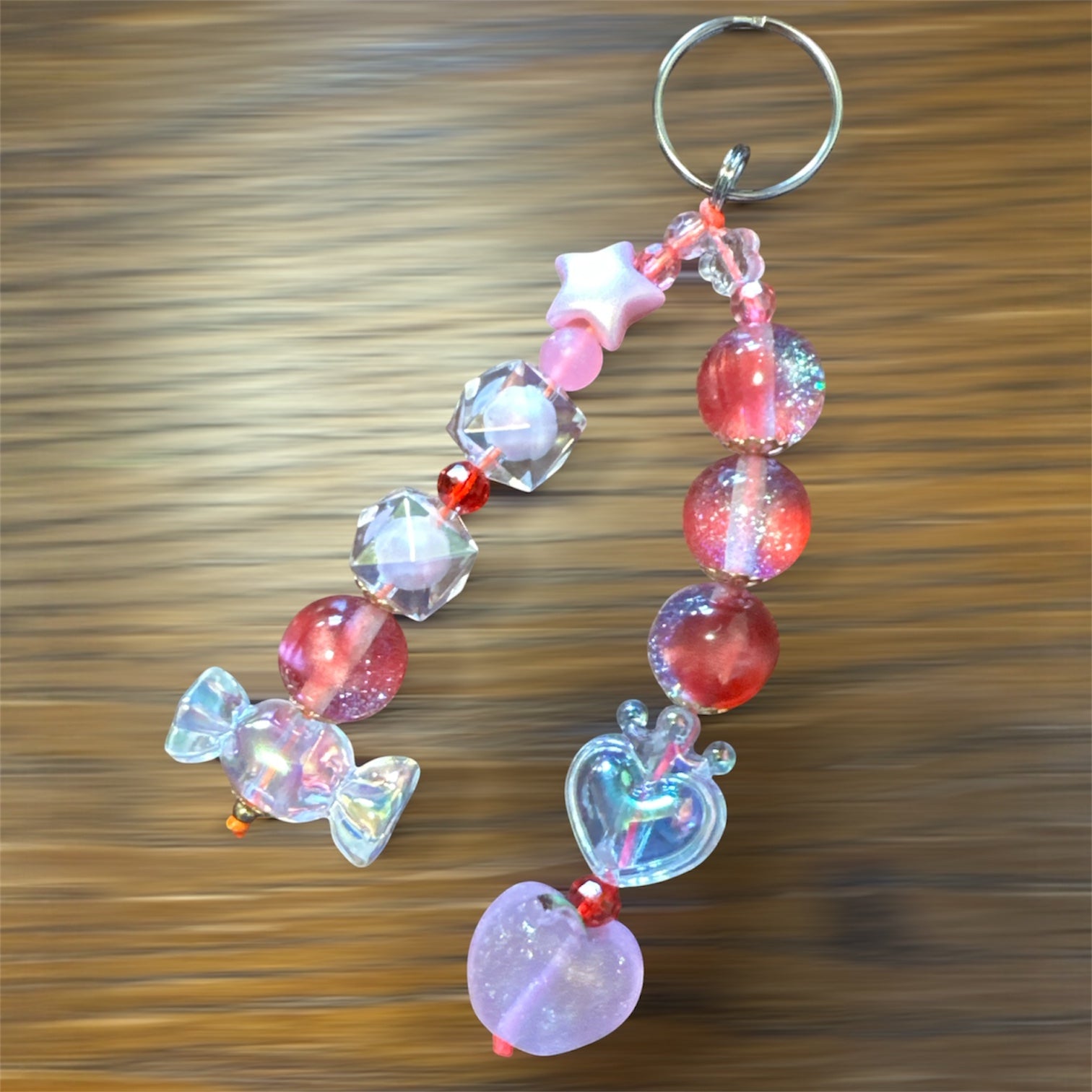 K097 Handmade Bag Charm Keychain