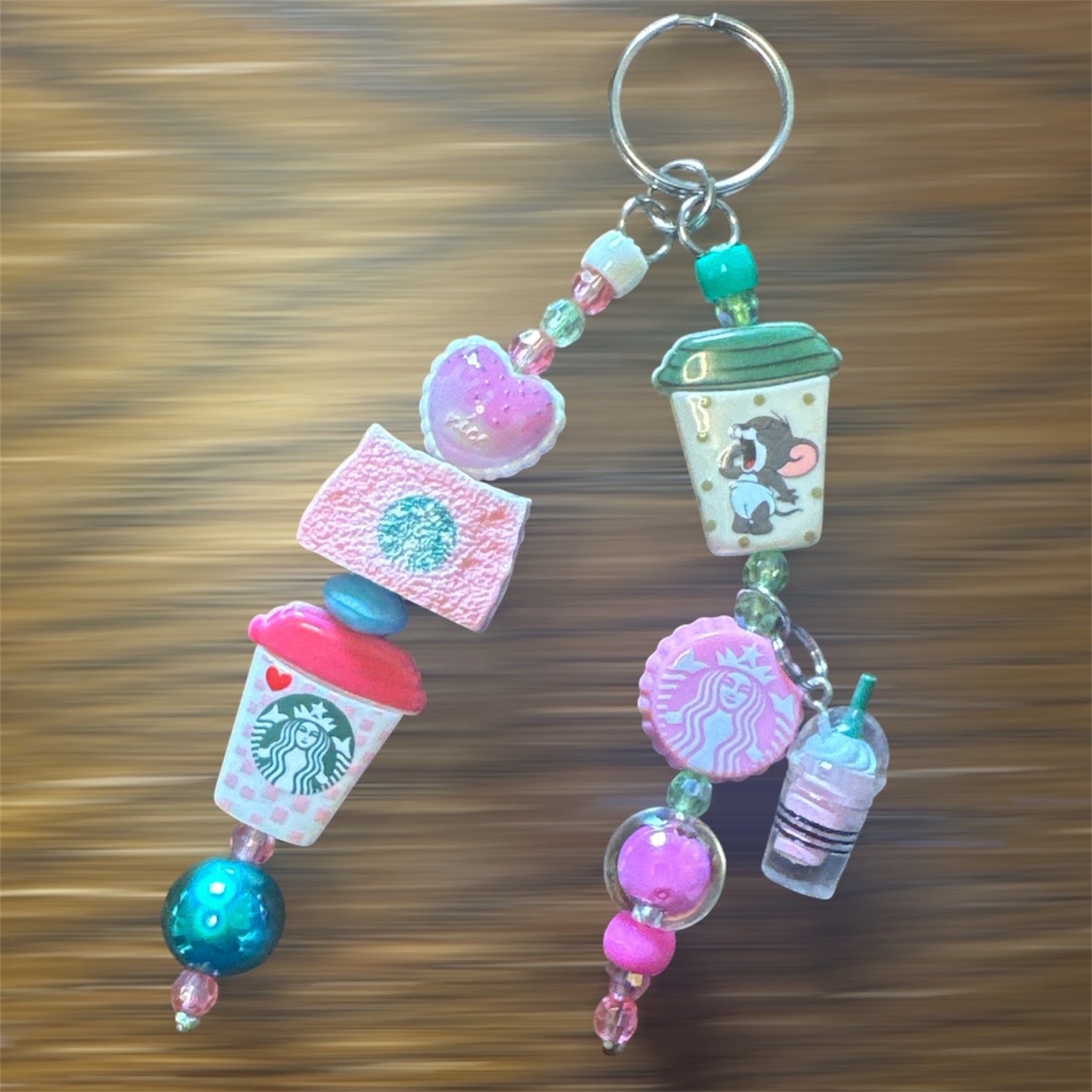 K094-Handmade Bag Charm Keychain