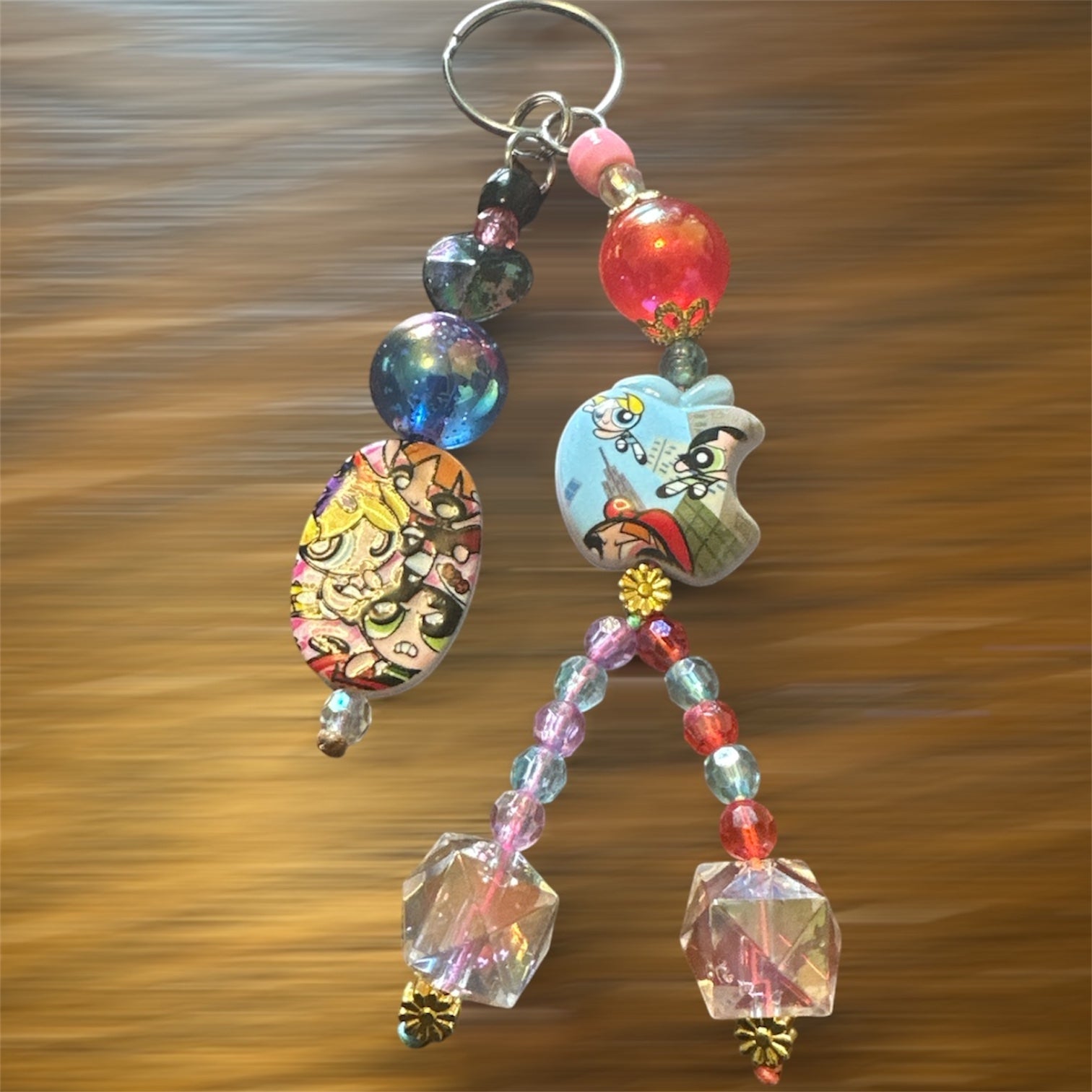 K095-Handmade Bag Charm Keychain