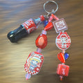 K096 Handmade Bag Charm Keychain