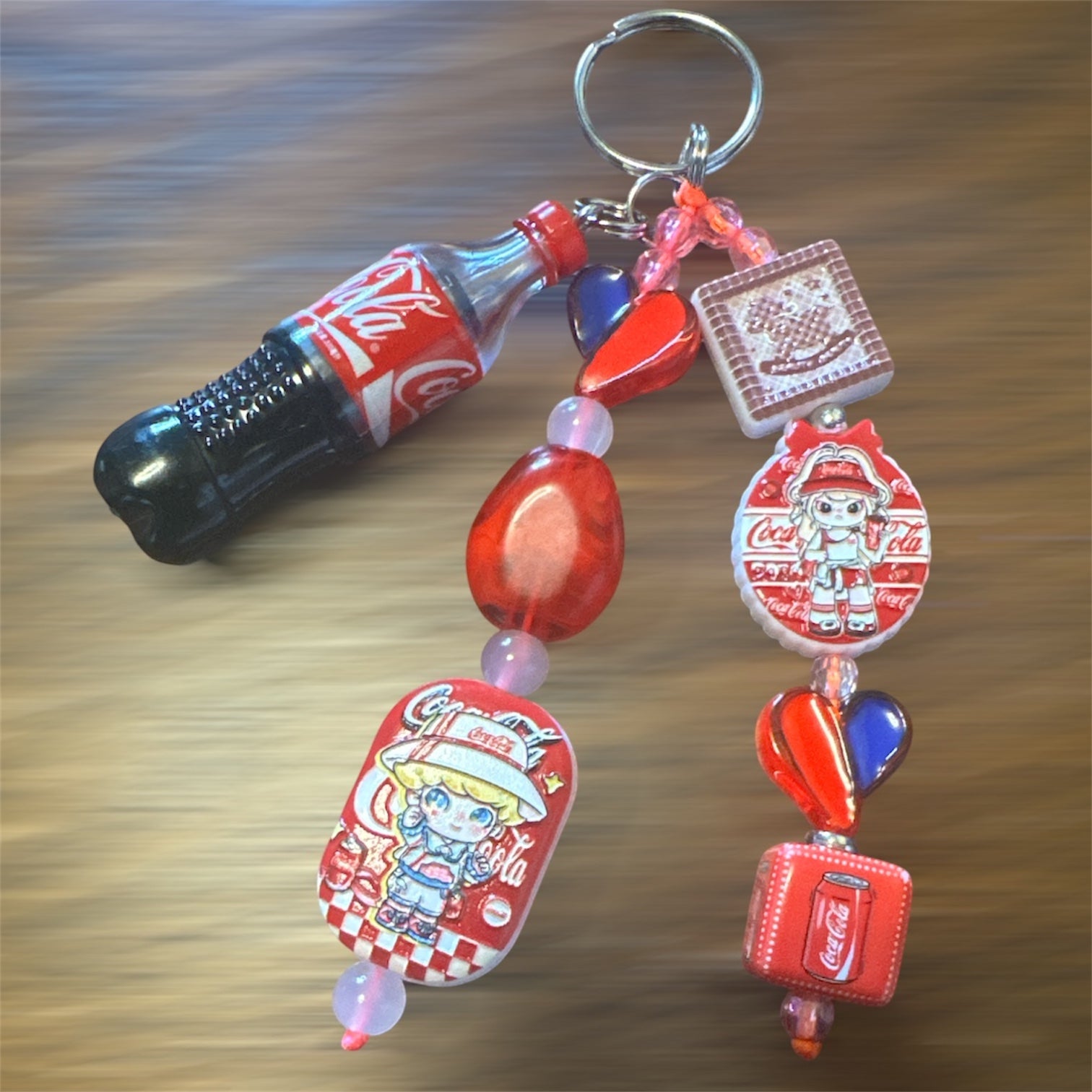 K096-Handmade Bag Charm Keychain