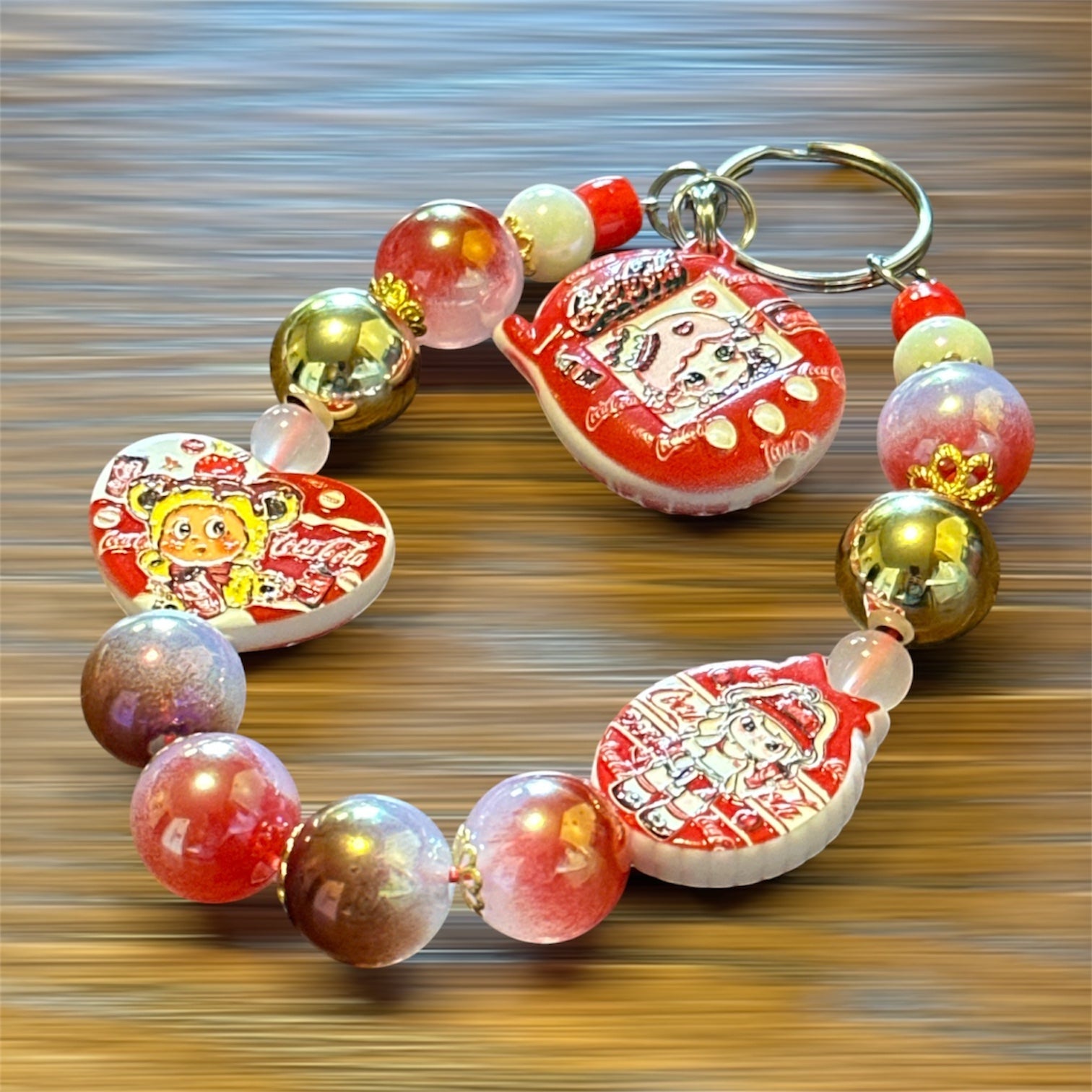 K098 Handmade Bag Charm Keychain