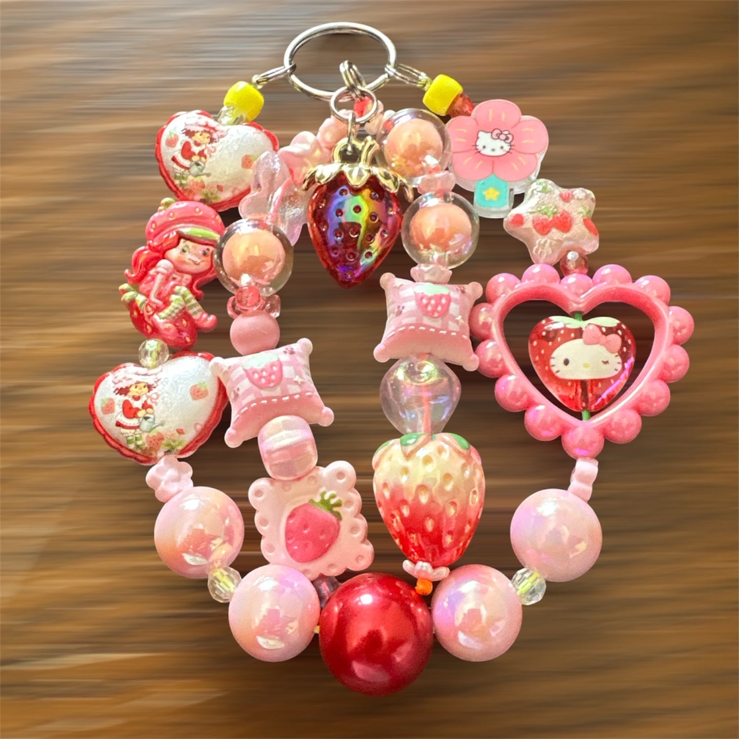 K100 Handmade Bag Charm Keychain