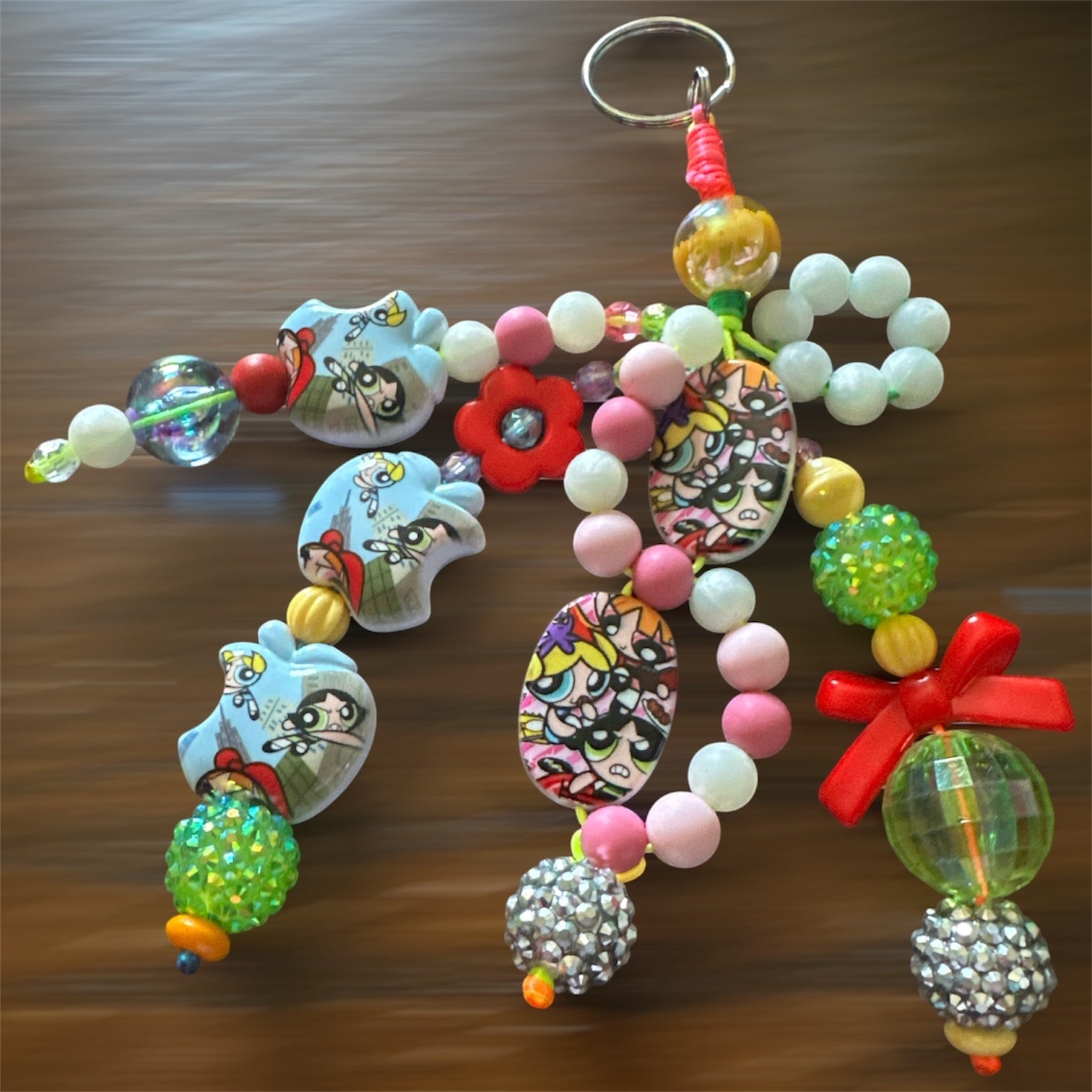 K101-Handmade Bag Charm Keychain