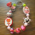 K102 Handmade Bag Charm Keychain